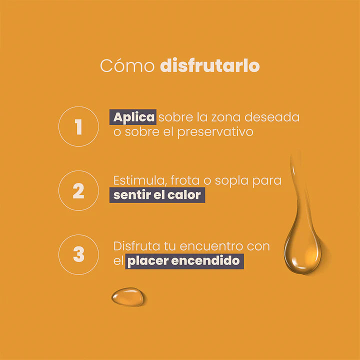 Lubricante Íntimo Crema de Whisky Sensación Caliente x 30 ml